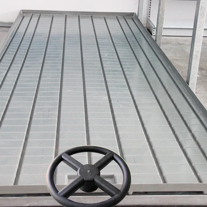 Table de culture roulante sur mesure pour plants de tomates, système de flux et reflux, culture en intérieur 1