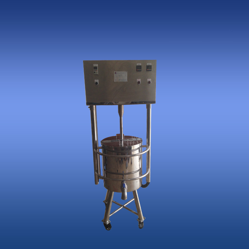 Double-jacketed lipstick heating mixing tank