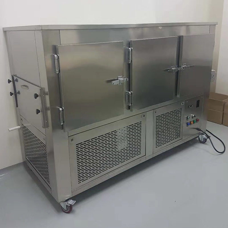 Industrial lipstick lipbalm freezer cooling tunnel with conveyor belt