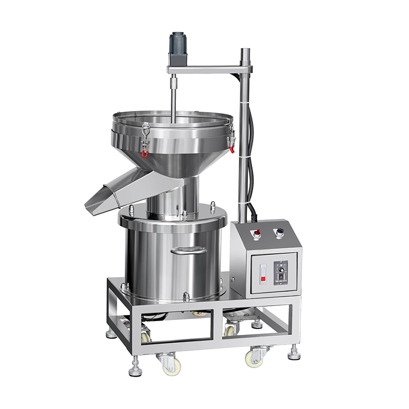 Machine de tamisage de poudre avec mélangeur pour le tamisage de poudre cosmétique 1