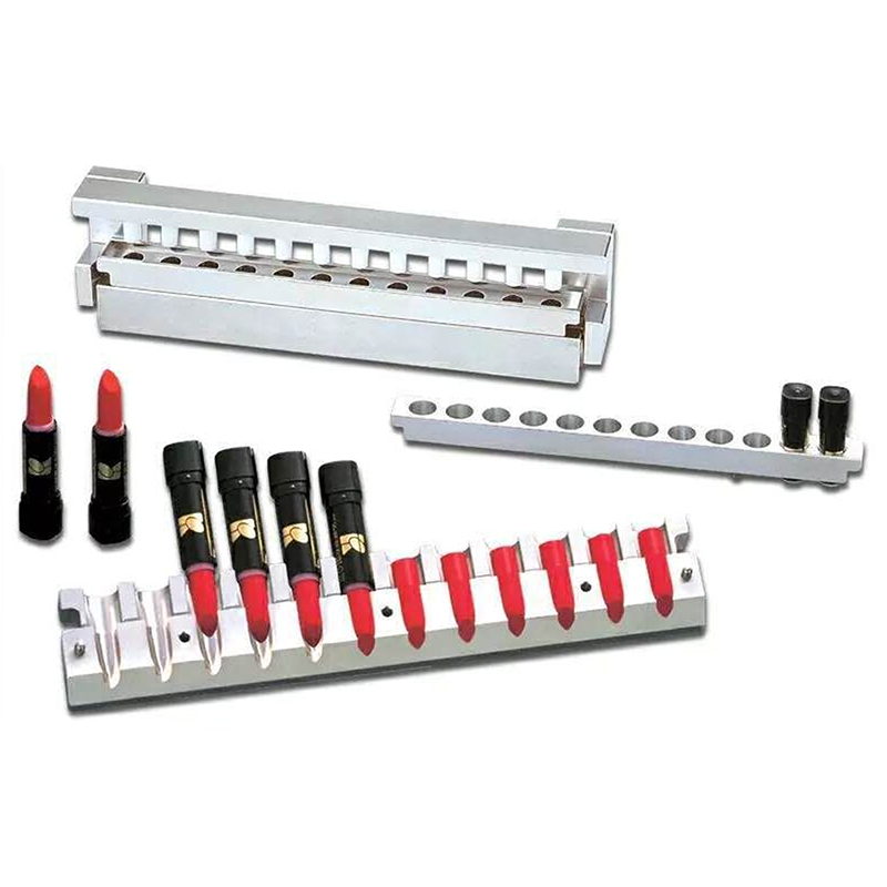 Molde de aluminio para rellenar barras de labios, 12 cavidades. 1