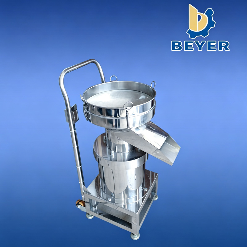 High Quality China Vibrating Screen/ Sieve/ Sifter/ Powder Sifting Machine For Face Powder 1
