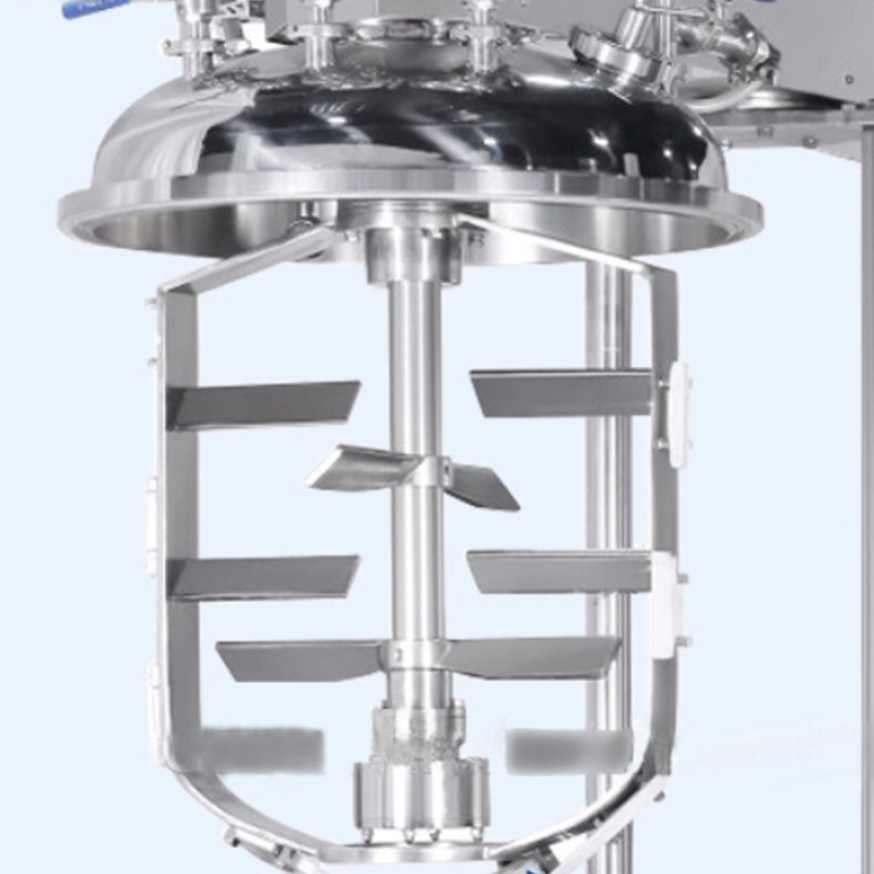 100L Hydraulic Lifting Vacuum Homogenizer Emulsifying Mixer Machine With water tank and oil tank 4
