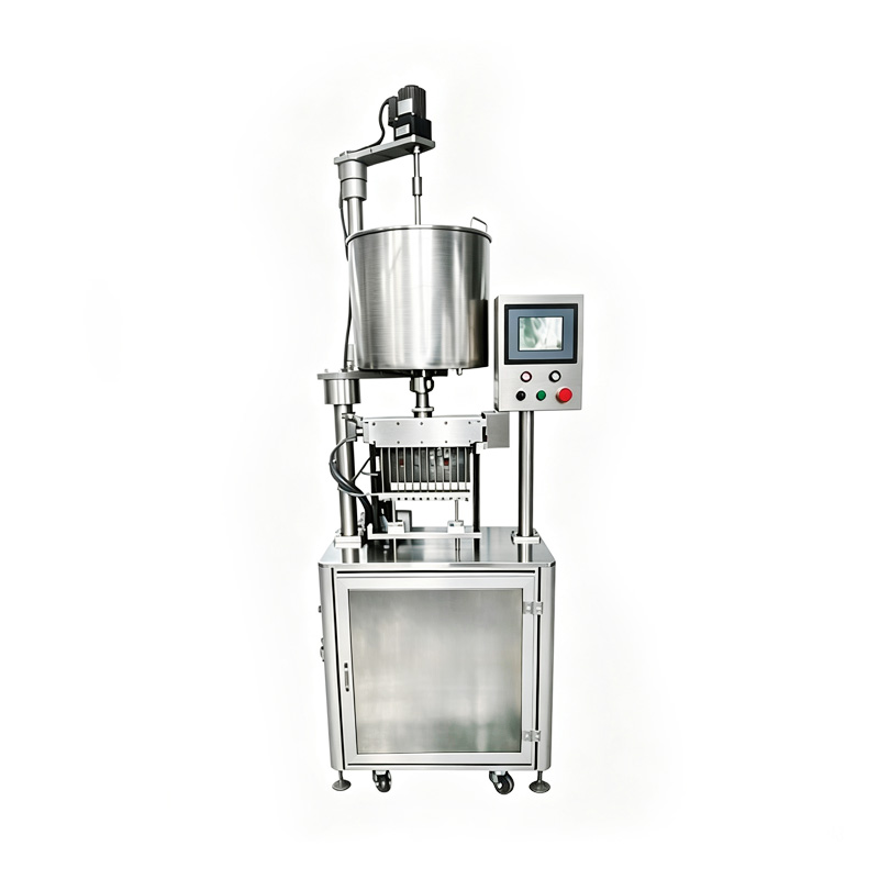 6 Cavities Semi Automatic Silicone Lipstick Filling Machine Supplier 1