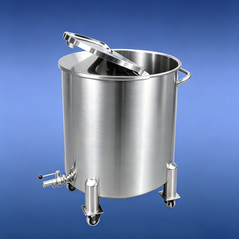 Customized Stainless Steel Storage Tank for Chemical Cosmetics Food Industry Use 4