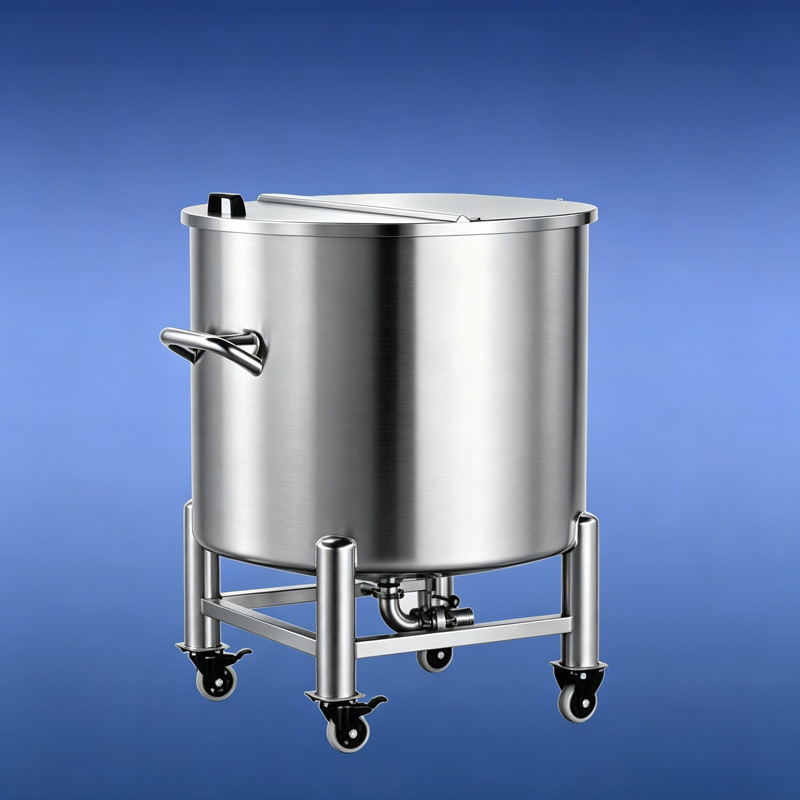 Customized Stainless Steel Storage Tank for Chemical Cosmetics Food Industry Use 3