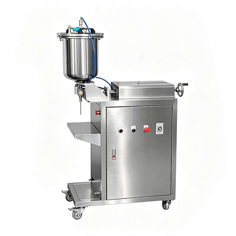 Single Nozzle Semi-Automatic Mascara And Lip Balm/Gloss Filling Machine Factory 2