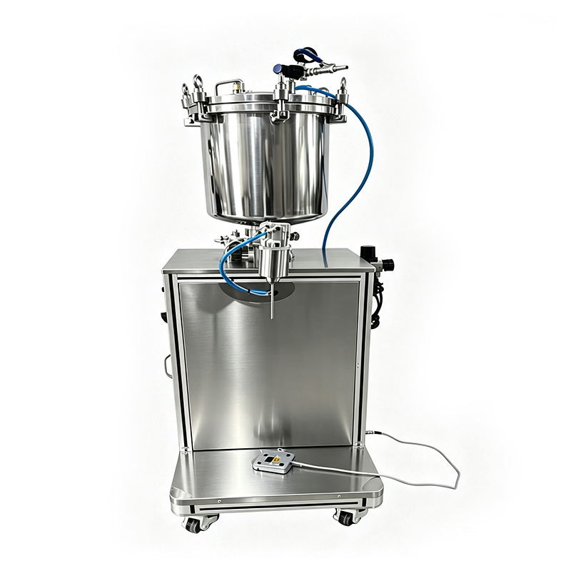 Single Nozzle Semi-Automatic Mascara And Lip Balm/Gloss Filling Machine Factory 3