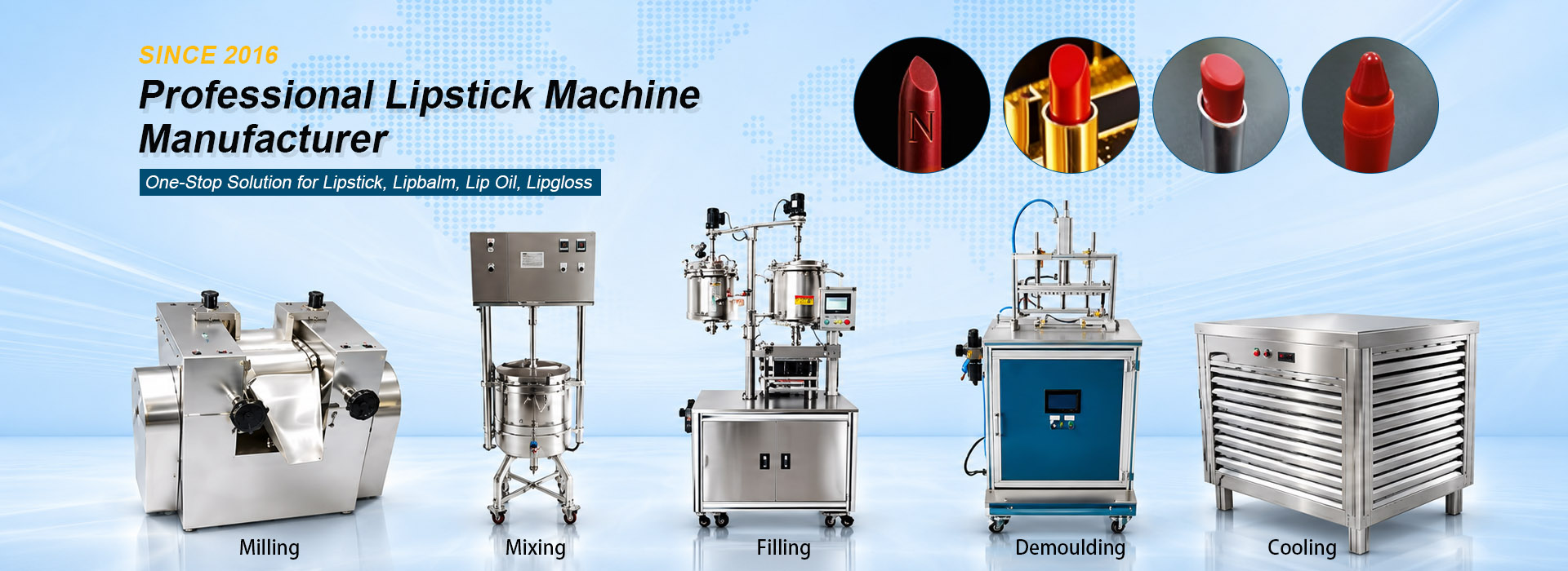 Since 2016Lipstick Machine  Manufacturer