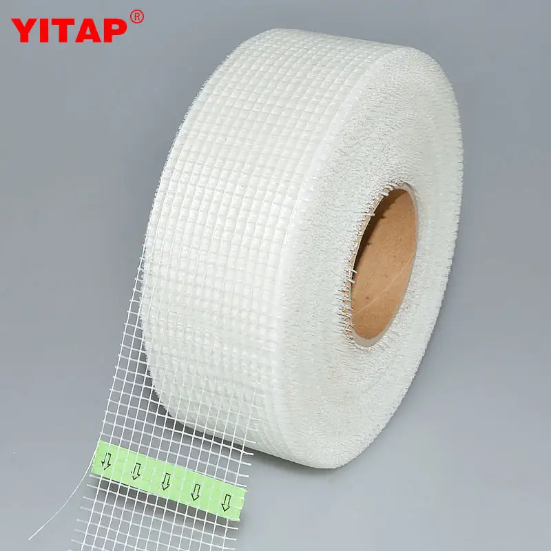 Plaster Self Adhesive Fiberglass Wire Mesh Wall Joint Tape 1
