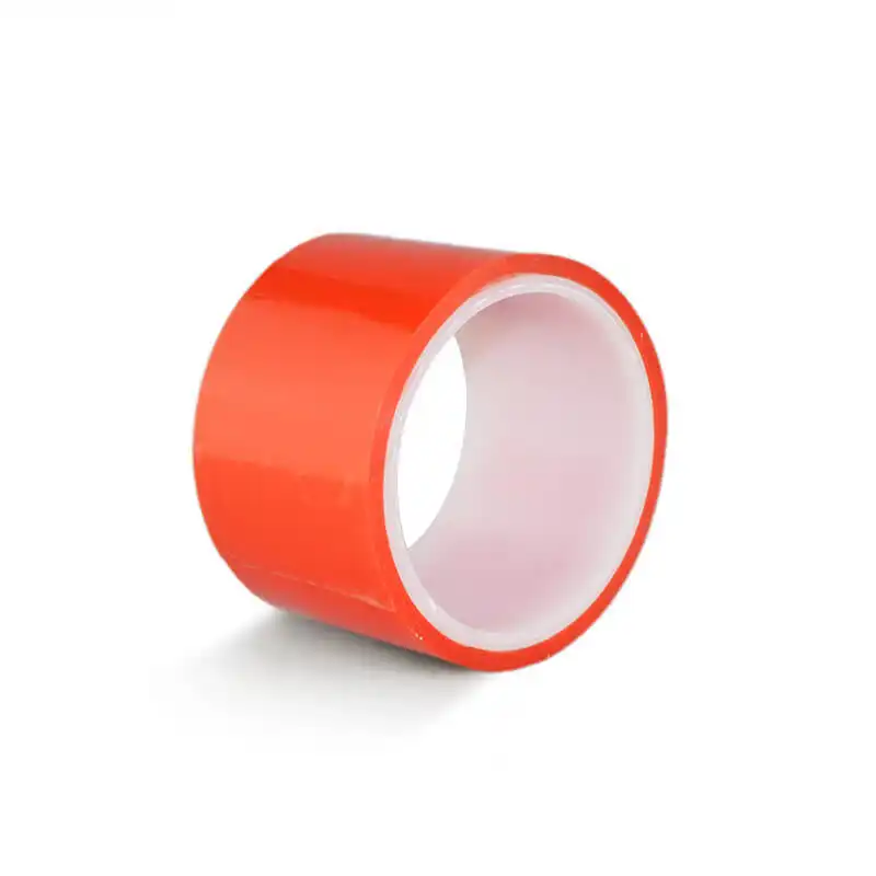 Strong Bond Red Film Liner Double Sided PET Polyester Tape 1