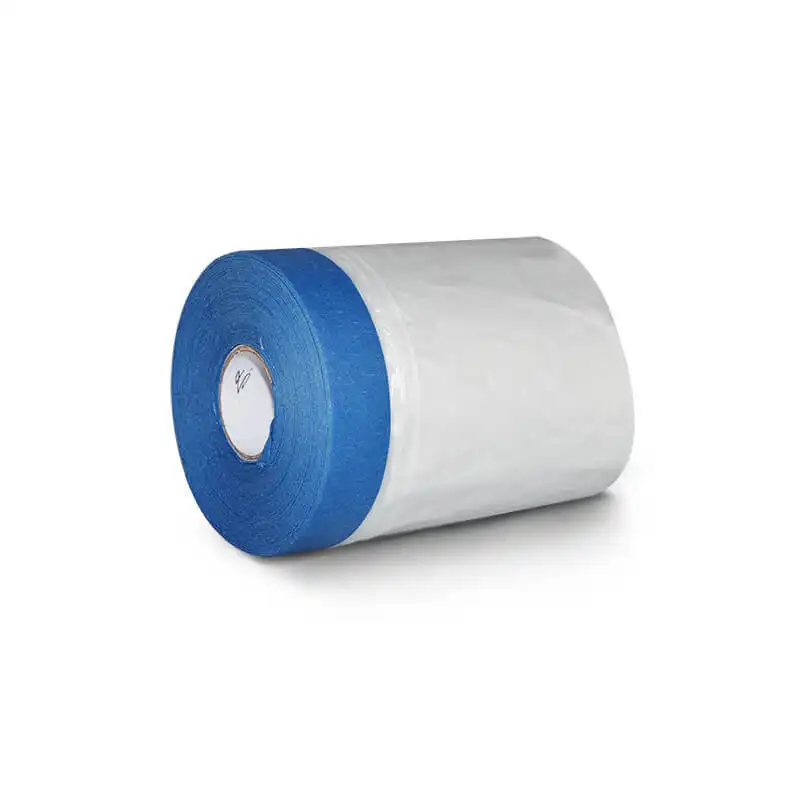 14 Day UV Resistant Crepe Paper Masking Pre-taped Masking Film 1