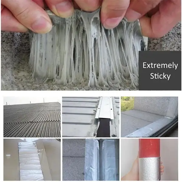Waterproof Butyl Rubber Sealant Tape Repair For Pipe, Rv Roof 1