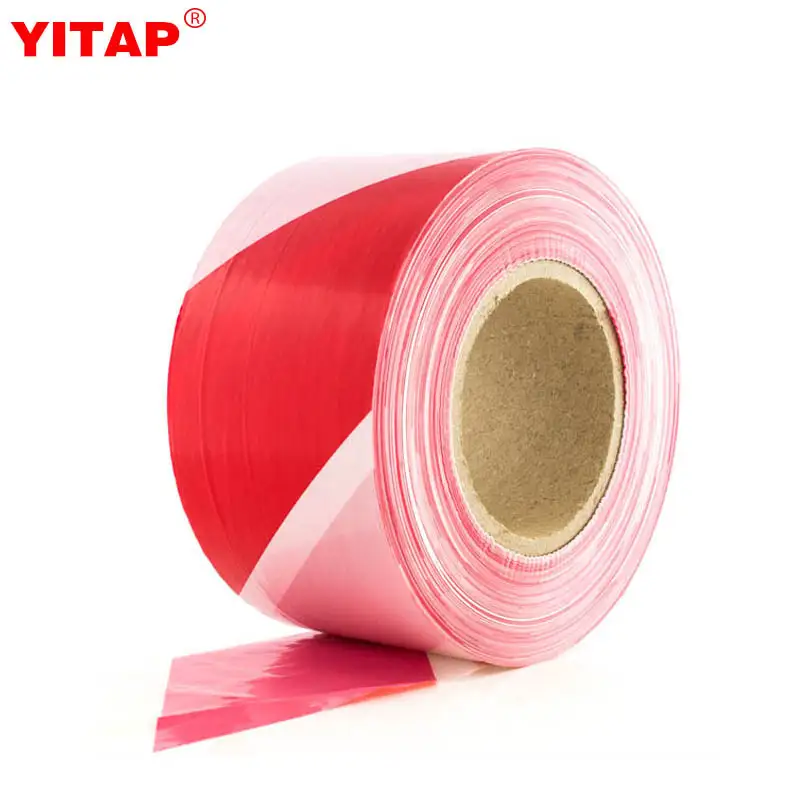 Accept Custom Police Red Danger Barricade PE Plastic Warning Caution Tape 1