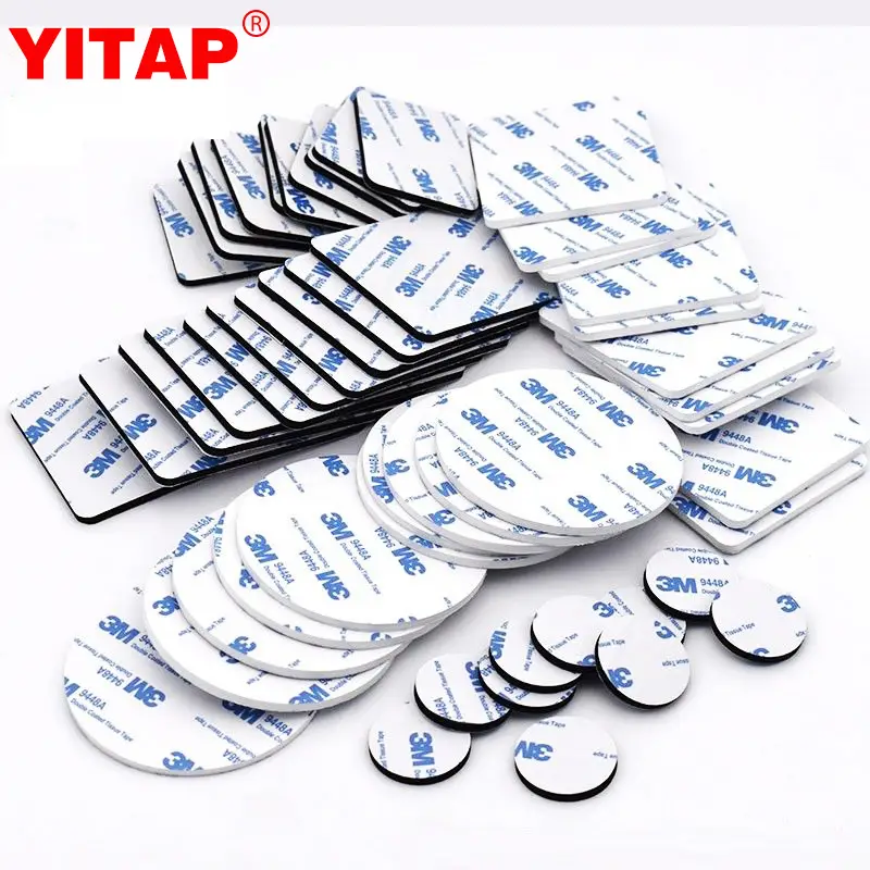 Die Cutting Adhesive Pad Double Sided Foam Tape Round And Rectangle 1