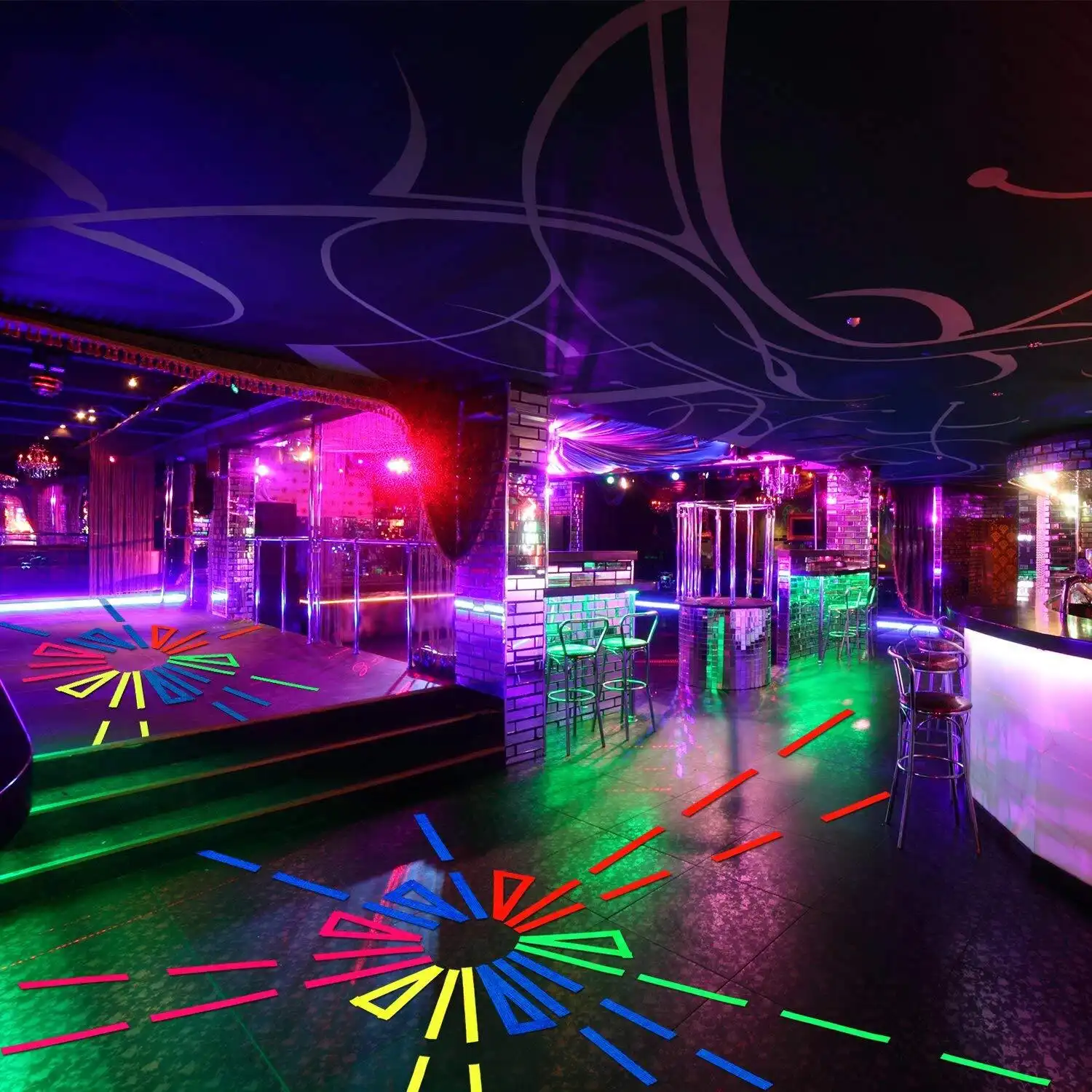 Neon Birthday Decorations And Party Favors 1