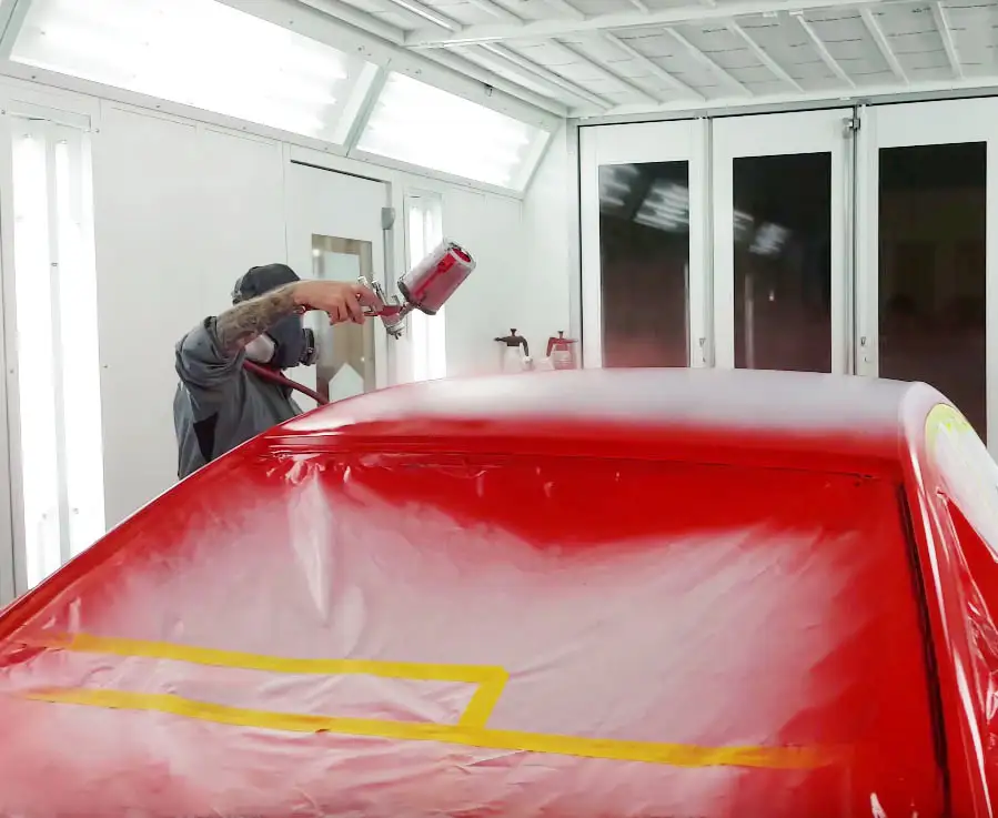 Spray Protective Car Auto Painting Masking Clear Film 1