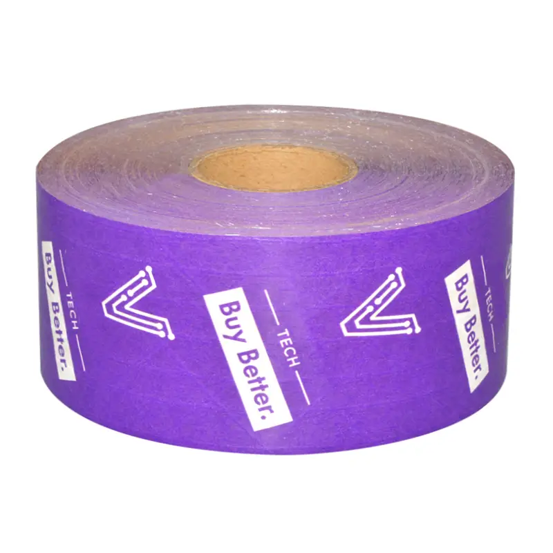 Custom Purple Color Kraft Tape 1