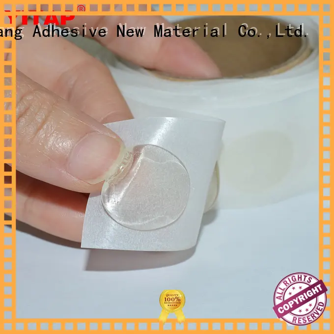 restickable clear double sided tape dots eyelash YITAP 1