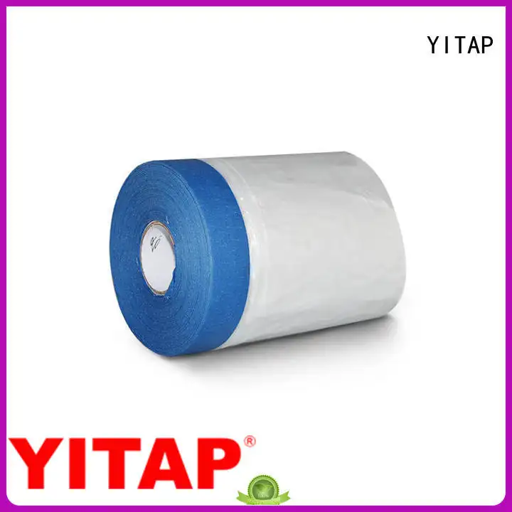 14 Day UV Resistant Crepe Paper Masking Pre-taped Masking Film 1