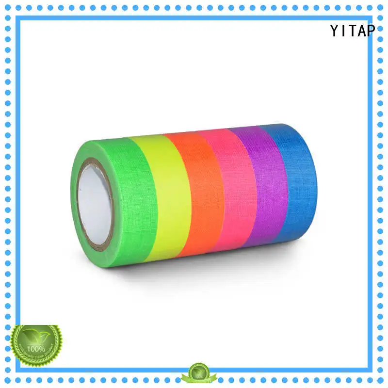 UV Glow Pack Coloured Neon Neon Fluo Masking Reactive Tape 1