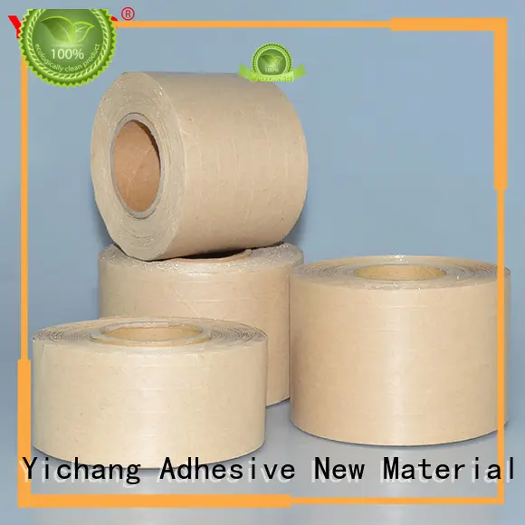 Box Sealing Water Activated Gummed Custom logo Printed kraft Paper Tape 1