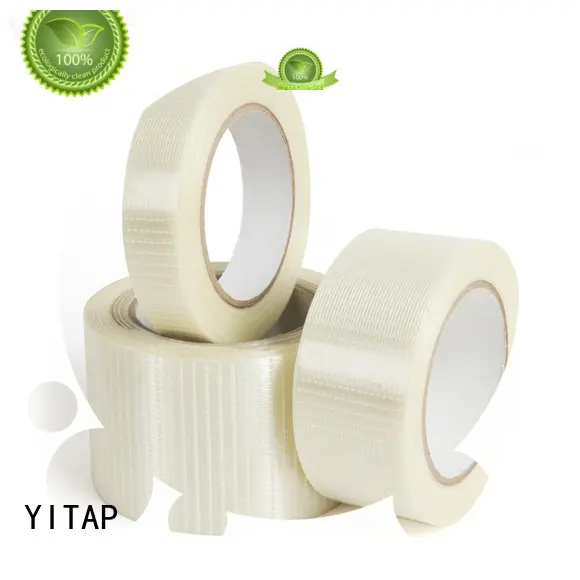 High Adhesive Fiberglass Reinforced Cross Filament Strapping Tape 1