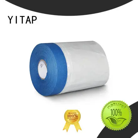 14 Day UV Resistant Crepe Paper Masking Pre-taped Masking Film2 1