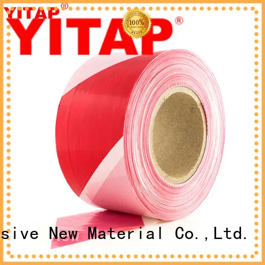 YITAP safety barricade tape roll apply for steps 1