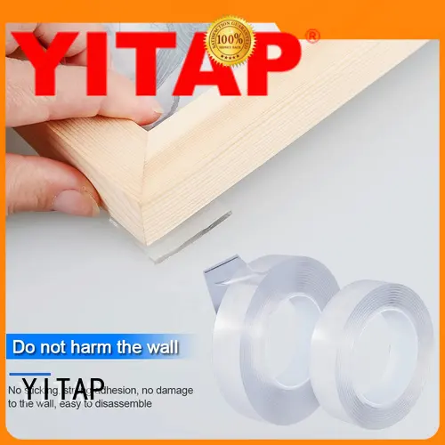 YITAP waterproof carpet edging tape clear for doors 1