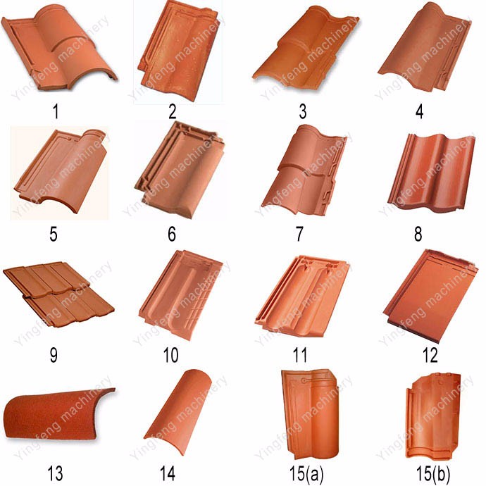 Yingfeng Machinery - Automatic Manual Hydraulic Clay Ceramic Roof Floor Glazed Tile Press Making Forming Machine To Make Clay Roofing Tile Clay tile machine 5