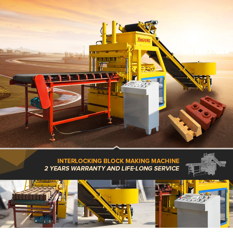 Yingfeng Machinery - Yf5-10 380v Automatic Clay Soil Interlocking Brick Making Machine High Quality Compressed Earth Blocks Machines Interlock brick press machine 11