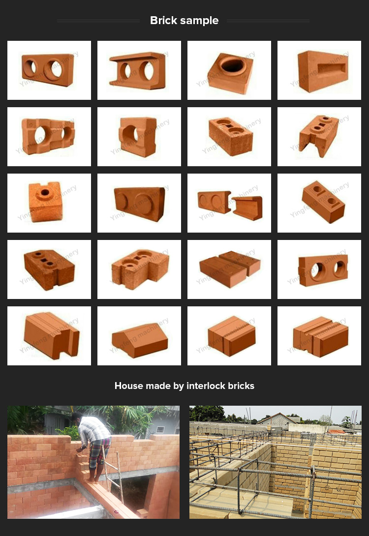 Yingfeng Machinery - Yf5-10 380v Automatic Clay Soil Interlocking Brick Making Machine High Quality Compressed Earth Blocks Machines Interlock brick press machine 12