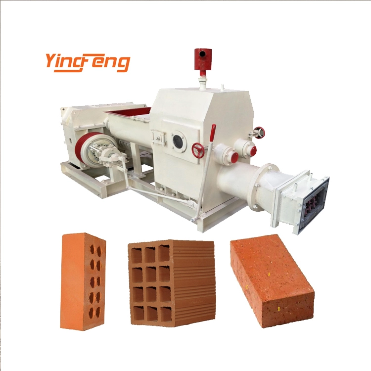 Yingfeng Machinery - Lower Price Bricks Vacuum Extruder Red Soil Mud Clay Hollow Automatic Clay Brick Making Machine clay brick extruder 1