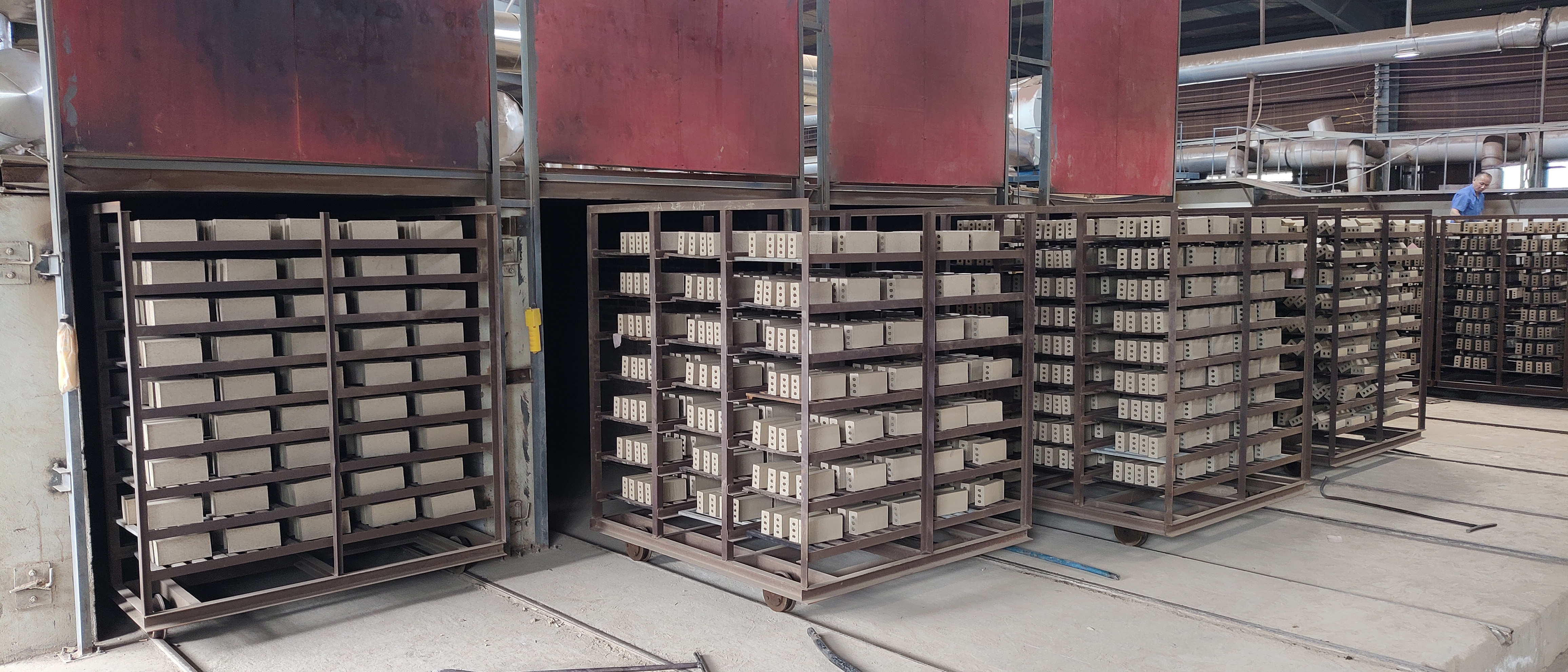 Yingfeng Machinery - Yingfeng Container Type Steel Hollow Block Making Machine To Dry Brick And Fire Brick Automatically Structure Tunnel Kiln Brick kiln and tunnel dryer 28