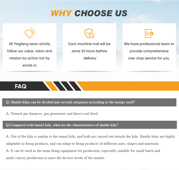 Yingfeng Machinery - Industrial Heating 1400c Furnace Ceramic High Temperature Heat Treatment Shuttle Kiln For Sale Shuttle kiln 22