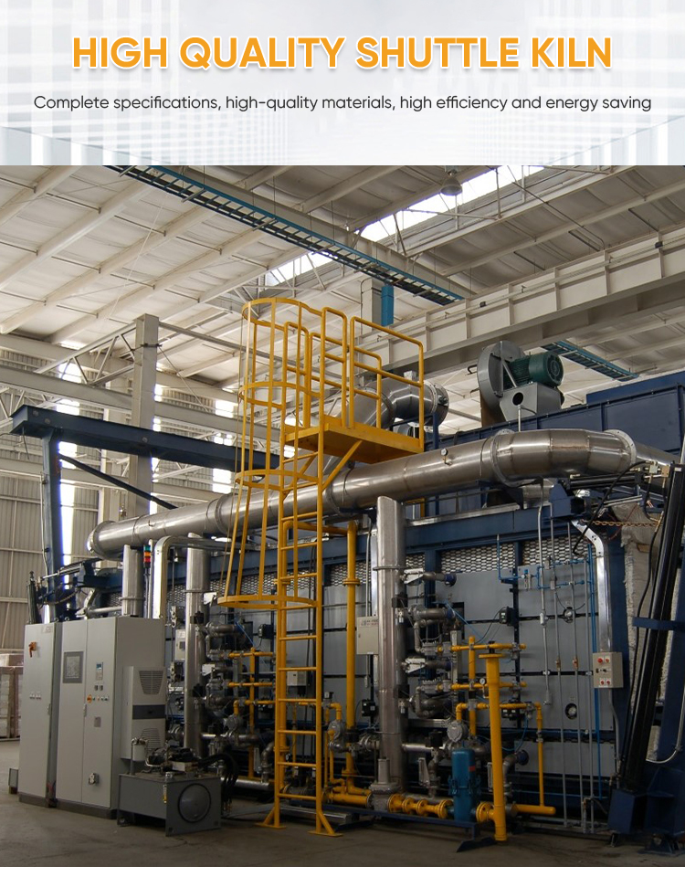 Yingfeng Machinery - Industrial Heating 1400c Furnace Ceramic High Temperature Heat Treatment Shuttle Kiln For Sale Shuttle kiln 8
