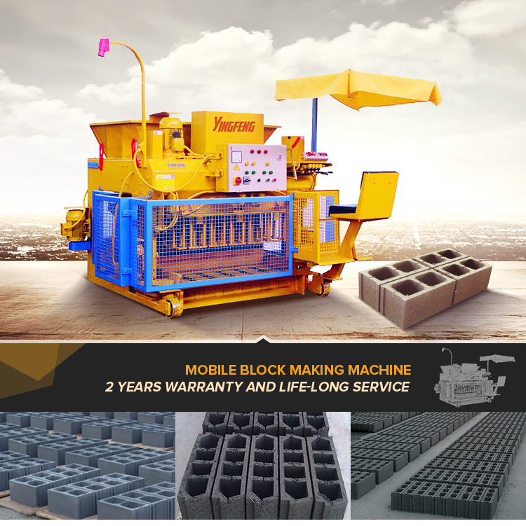Yingfeng Machinery - China Hot Sale Small Scale Cement Concrete Fly Ash Concrete Making Machinery Cement Block Making Machine 8