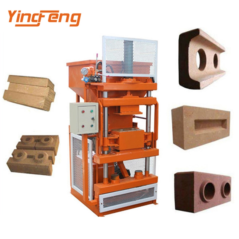 Yingfeng Machinery - YF1-10 Eco Brava Interlocking Manual Brick Machine Price 2020 Newest Clay Block Making Machine For Sale Interlock brick press machine 1