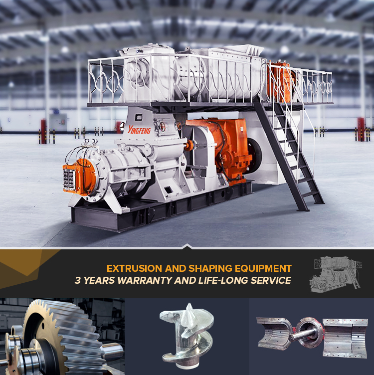 Yingfeng Machinery - JZK45 Energy Saving Automatic Interlocking Earth Block Brick Making Machine Clay Block Machines Price For Sale In Florida clay brick extruder 8