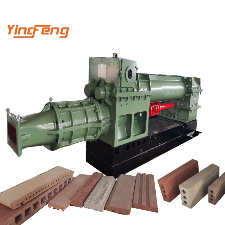 Yingfeng Machinery - Ceramic clay simple faired face wall split paver paving plain ganged terracotta cladding brick making machine Brick prodution equipment 1