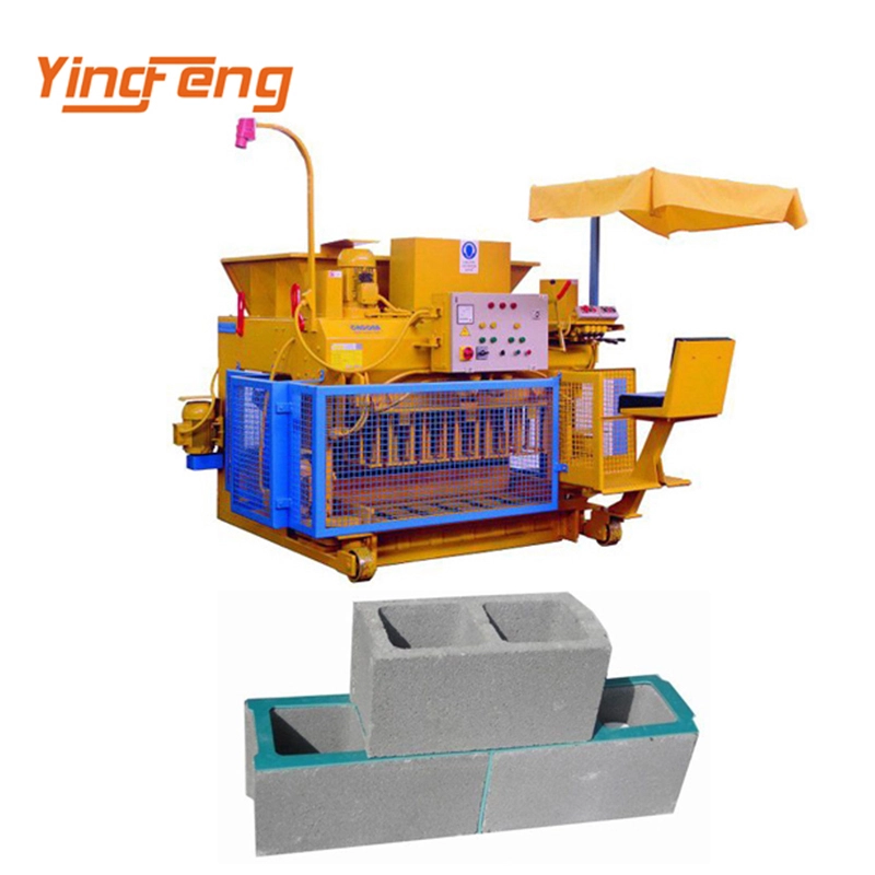 Yingfeng Machinery - Custom QMY 6-25 Automatic Mobile Hollow Brick Block Maker Concrete Cement Brick Block Making Machine Price Cement Block Making Machine 1