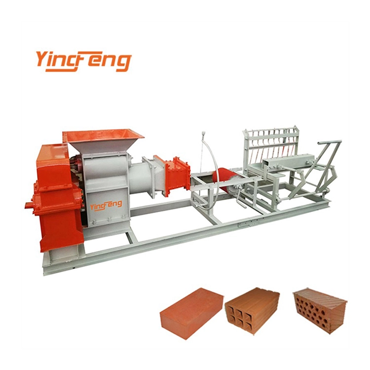 Yingfeng Machinery - Clay Solid Bricks Extrusion Machinery Product Plants Brick Factory JZ250 Small Non-vacuum Extruder Red Brick Making Machine clay brick extruder 1