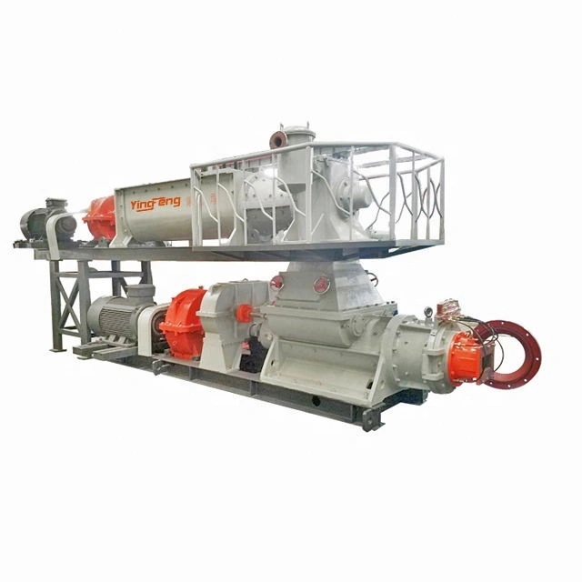 Yingfeng Machinery - China Supply VP75 High Capacity 55t/h Vacuum Extruder Full Automatic Clay Brick Making Machine clay brick extruder 1