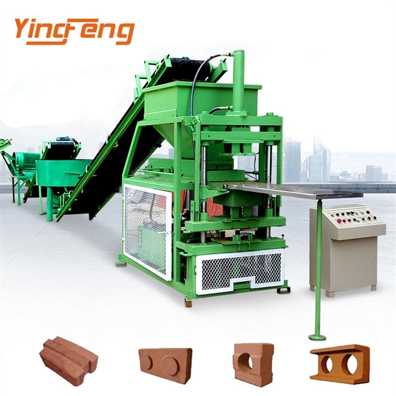 Yingfeng Machinery - Yf5-10 380v Automatic Clay Soil Interlocking Brick Making Machine High Quality Compressed Earth Blocks Machines Interlock brick press machine 1