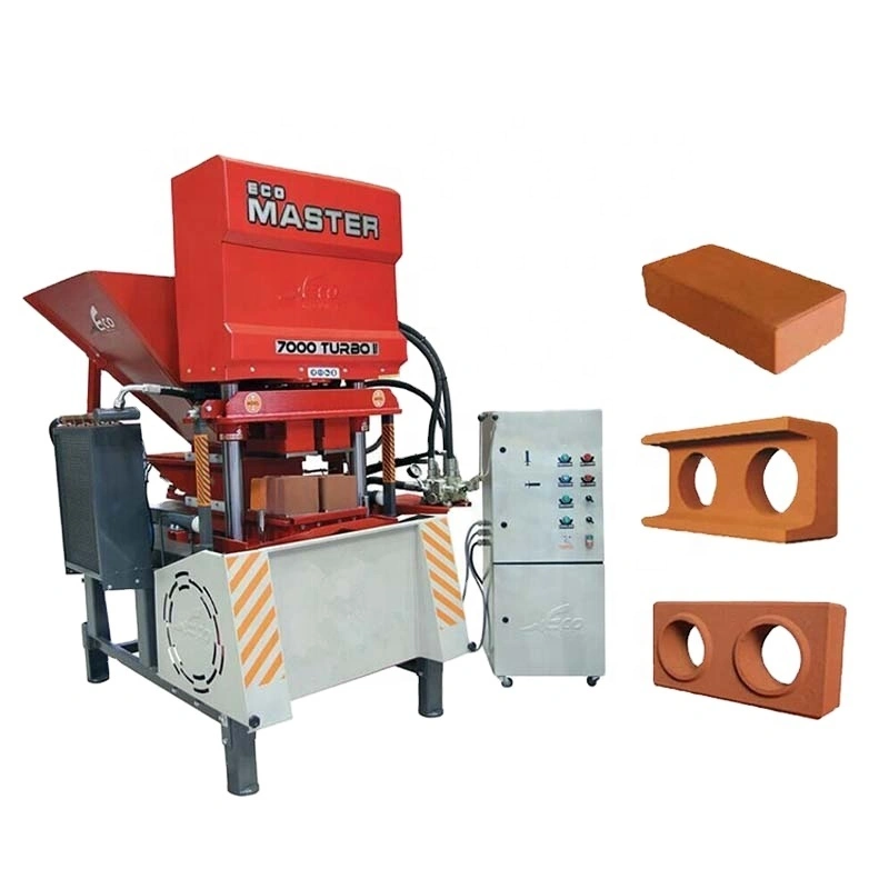شركة يينغفنغ للآلات - ماكينة تصنيع بلاط الرصف الإسمنتي ECO 7000 الأوتوماتيكية، ماكينة تصنيع الطوب الطيني الأحمر، ماكينة تصنيع الطوب الطيني، ماكينة ضغط الطوب المتشابك 1