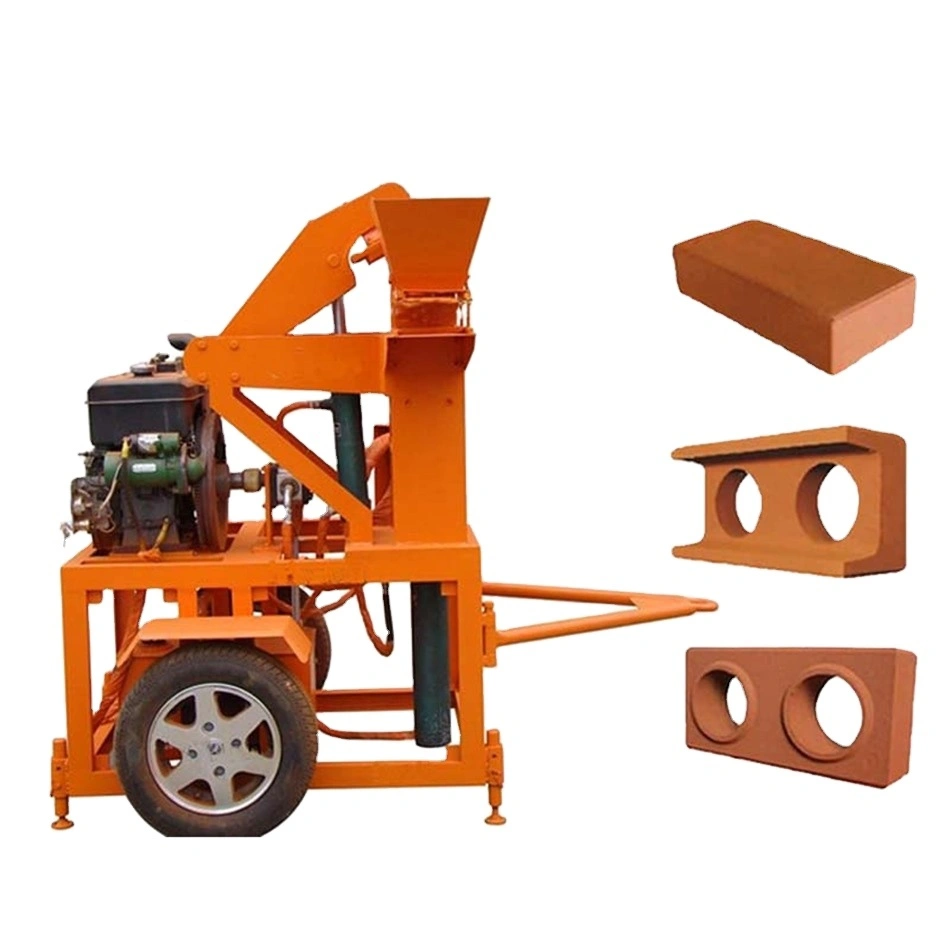Yingfeng Machinery - Professional Custom Yf1-20 House Bricks Hydraulic Pressure Automatic Soil Interlocking Brick Making Machine Interlock brick press machine 1