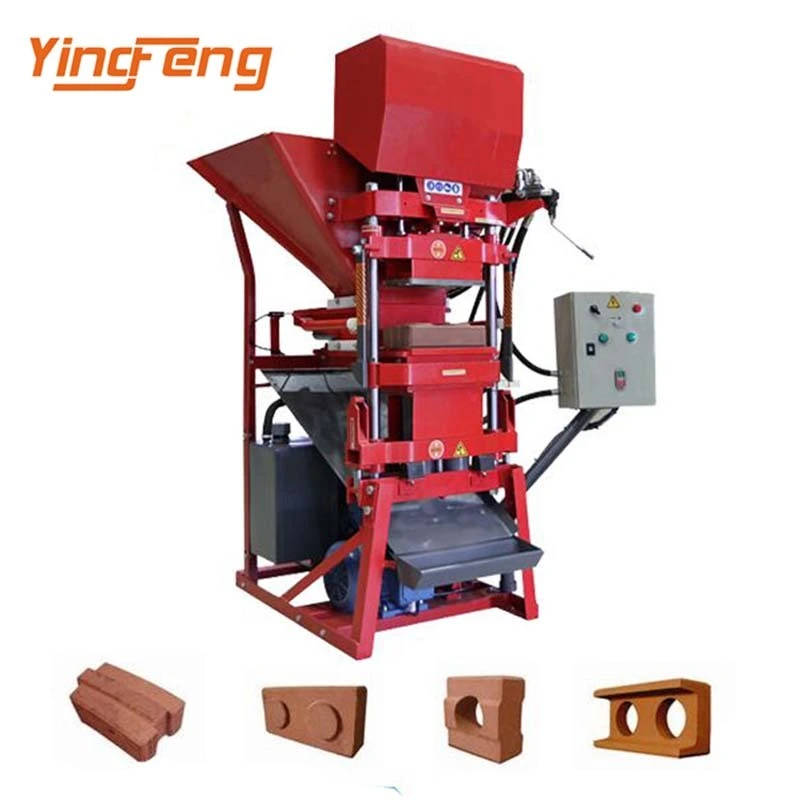 Yingfeng Machinery - Factory Custom ECO 2700 Block Machine Eco Soil Brick Machine Hollow Block Making Clay Bricks Making Machinery Interlock brick press machine 1