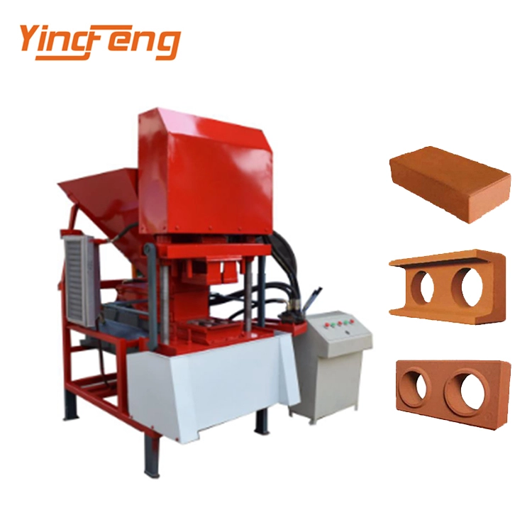 Yingfeng Machinery - 2021 Eco-master 7000 brick making machine Clay Soil Earth Small interlocking soil brick machine Interlock brick press machine 1