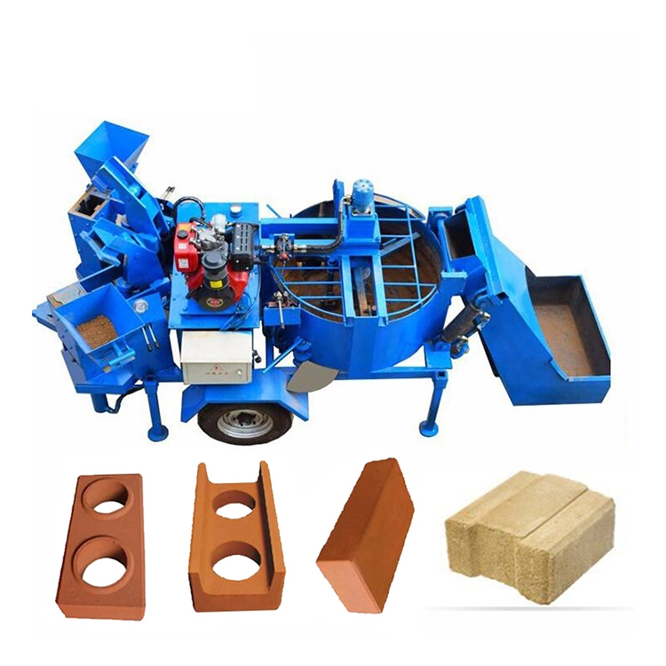 Yingfeng Machinery - M7MI Auto Interlocking Clay Brick Machine Interlocking Press Mud Brick Machinery Economic Brick Machine Interlock brick press machine1 1